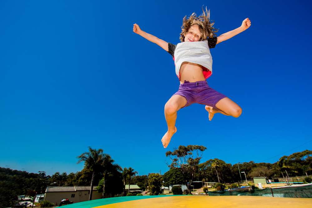 Reasons Why Jumping Kids Are Healthier & Happier - Topline Trampolines