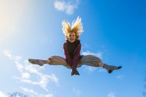 Jumping Girl - Topline Trampolines