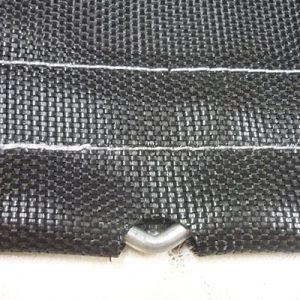 Rectangle Trampoline Mats - Black Poly