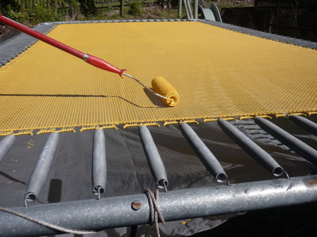 rectangle olympic trampoline