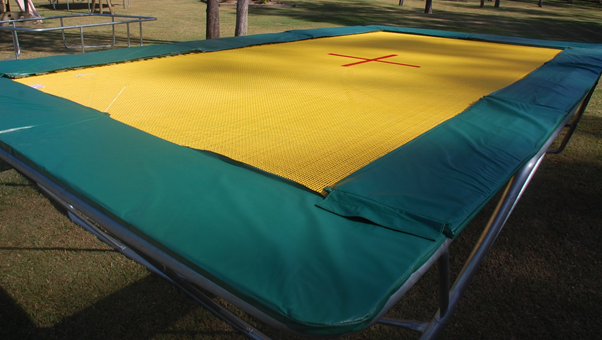 2 string trampoline mats